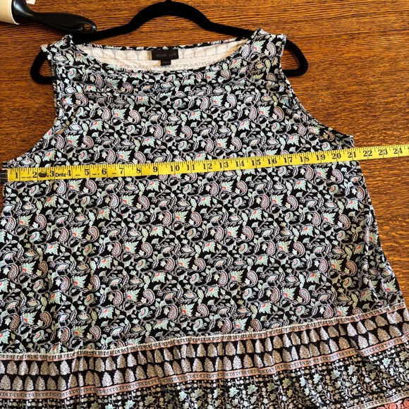 Jill patterned sleeveless top - Picture 5 of 5